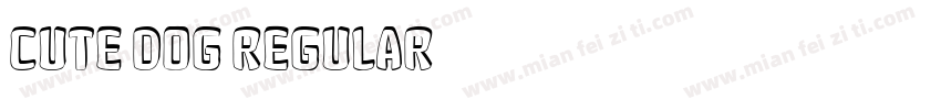 Cute Dog Regular字体转换